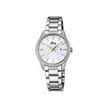 Lotus Women's Quartz Watch with Silver Dial Analogue Display and Silver Stainless Steel Bracelet 18302/1