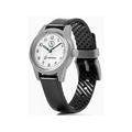 Q&Q SmileSolar Mini Series White Dial x Black Strap RP01J012Y Powered by Solar