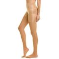 Wolford Women's Individual 10 Control top Tights, 10 DEN, Beige (Gobi), Large (Size:L)