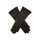 Dents Helene Women's Cashmere Lined Leather Gloves BLACK 8