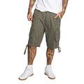 Brandit Urban Legend Vintage Cargo Shorts (S to 7XL) - Green, 5XL