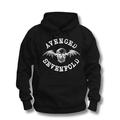 Avenged Sevenfold Men's Logo Long Sleeve Hoodie, Black, Large