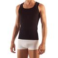 Farmacell 418 (Black, L) Men's Tummy Control Total Body Shaping Vest - Tank Top Slimming Vest – Compression Men’s Undershirts – Men’s Body Shaper Slimming Vest