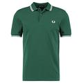 Fred Perry Men's Polo Shirt, Green (IVY), S (Manufacturer Size: S)