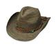 Wallaroo Womens Catalina Cowboy Hat Mushroom- One Size & Adjustable