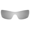 Revant Replacement Lenses Compatible With Oakley Batwolf, Polarized, Titanium MirrorShield