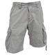 Molecule men’s cargo shorts, 54001, Bermuda - Grey - L