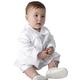 Vivaki Lucas Christening Romper in White (0/3 Months)