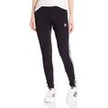 adidas Originals Women's 3-Stripes Leggings, Black/Trefoil 3 Stripe, X-Small (US Size) (US Size)