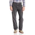 Wrangler Authentics Men's Classic Twill Relaxed Fit Cargo Pant, Anthracite Twill, 36W x 34L