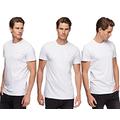 Diesel Men's UMTEE-JAKETHREEPACK T-shirt, White (Bright White 100-0Aalw), M, Pack of 3