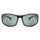 Dirty Dog 53337 Shiny Black Muzzle Wrap Sunglasses Polarised Driving Lens Category 3 Size 65mm