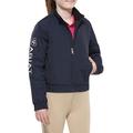 ARIAT Childrens Waterproof Stable Jacket - Navy Blue: Extra Large