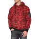 Urban Classics Men's Sweat Bomber Hoody Sports, Multicoloured (Red Camo 783), S