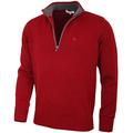 Calvin Klein Golf Mens Cotton Sweater - Burgundy - S