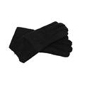 Ladies Shearling Merino Sheepskin Suede Gloves Super Soft Extra Warm Gloves (Medium, Black)