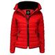 Top Fashions Women Plus Size Puffa Padded Bubble Fur Thick Quilted Jacket Size 14-28