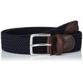 GANT Men Elastic Braid Belt, Blue (Marine), 95/38