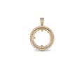 Genuine 9ct Yellow Gold Half Sovereign Pendant Mount