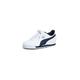 PUMA Men's Roma Basic Sneaker, White/New Navy, 10.5 UK