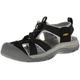 Keen Women's Venice H2 Hiking Sandals, Black Black Neutral Grey, 3.5 UK