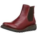 Fly London Women's Salv Chelsea Boots, Red, 7 UK