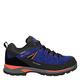Karrimor Mens Hot Rock Low Walking Shoes Waterproof Lace Up Padded Ankle Collar Blue/Orange UK 9.5 (44)