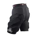 Triple Eight Unisex Bumsaver Skateboarding Shorts, Black, L UK