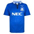 Everton 1995 Home FA Cup Retro Shirt Blue Small Polyester