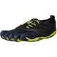 Vibram FiveFingers Men's V Running Shoes, Multicoloured (Black/Yellow), 8.5 - 9 US (41 EU)