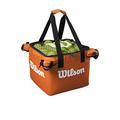 Wilson Tennis Ball Teaching Basket Bag (150 Ball Capacity) - Orange