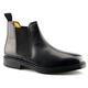 Roamer Mens Leather Flexible Fuller Fit Chelsea Dealer Ankle Boots Shoes Size - Black - UK 10
