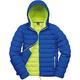 Result R194M Urban Snow Bird Hooded Jacket - Ocean Blue/Lime, Medium