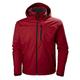 Helly Hansen Men's Crew Midlayer Hooded Jacket, Red, XXL UK