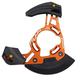 Funn Zippa DH Chain Guide, ISCG05 Interface, BSA Adapter Included, 32T-38T, Mountain Bike Chain Protector (Orange)