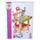 Kids Work Bench & Tools | 39cm Tall Colourful Toy Workbench comes with 49 Fun Tools & Accessories | Ages 3+