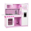 Melissa & Doug Chef's Kitchen - Pink | Large Playset | Pretend Play | Age +3 years | Gift for Boy or Girl