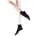 FALKE Women's Short Socks Cotton Touch Pack of 3 - Black - One Size