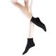 FALKE Women's Short Socks Cotton Touch Pack of 3 - Black - One Size