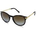 Michael Kors Women's Adrianna III 3106T5 53 Sunglasses, Dark Tortoise/Gold/Browngradientpolarized