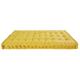 Matelas en coton moutarde 90x190