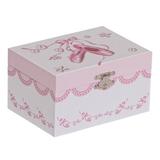 Gemma Violet Girl's Musical Ballerina Jewelry Box in White | 3.25 H x 5.88 W x 4.25 D in | Wayfair 88861D2EE04C426CBA4614A7513F374A