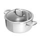 OXO Good Grips Tri-Ply Stainless Steel Pro 5Qt Covered Dutch Oven