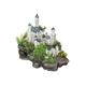 Nobby 28085 Aquarium Dekoration Aqua Ornaments SCHLOSS mit Pflanzen; L32,5 x B20,5 x H27 cm