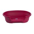 Nobby 75509-01 Kunststoff Bett für Hunde - Cosy-Air, 78 cm, cranberry rot