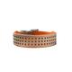 Hunter Hundehalsband Basic Marbella,Größe 60, stein/orange