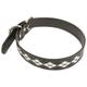 Puppia PAMA-AC988 Trinity Halsband, XL, schwarz