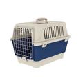 Ferplast 73007399W1 Transportbox ATLAS 10 ORGANIZER, für Katzen und Hunde, 47,6 x 33,25 x 33,6 cm, blau