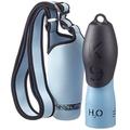 H2O4K9 Neosling mit 700 ml Hunde-Wasserflasche und Reise-Napf, Denim Blau