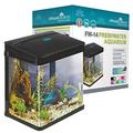 All Pond Solutions Nano Fisch Tank Aquarium Led-Lichtern, klein, 14 Liter, schwarz